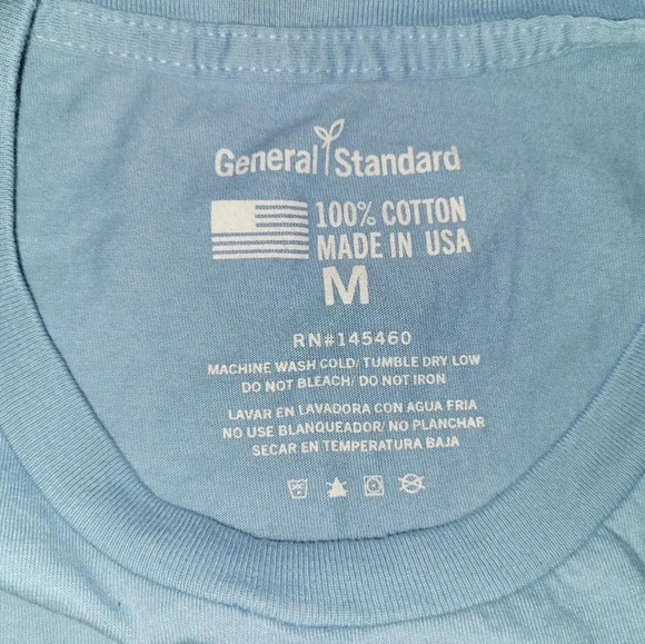 General Standard Utah ZION National Park 1909 Blue Men's Med. USA MADE LOT C8 - Picture 3 of 3